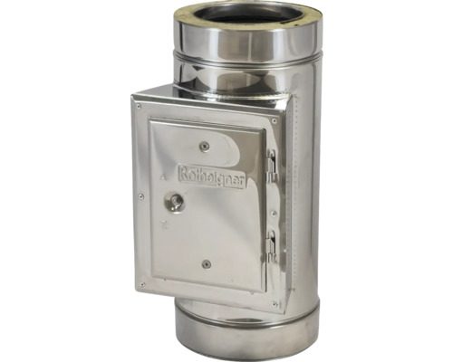 Edelstahl-Revisionsklappe für Schornstein