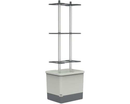 Pflanzkasten mit Rankhilfe