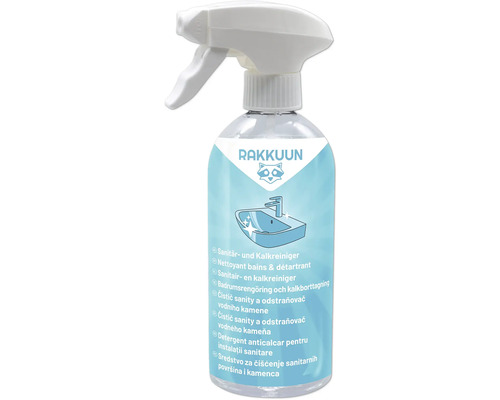 Sanitärreiniger und Kalkentferner in Sprühflasche