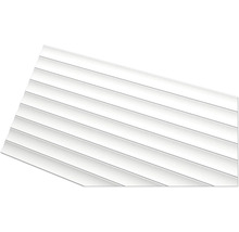 Kunststoffpaneel mit Nut- und Federverbindung