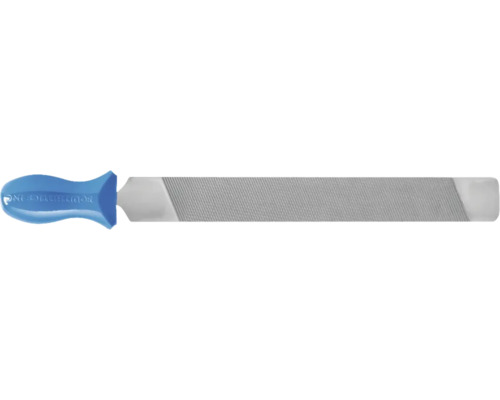 Metallfeile mit blauem Griff