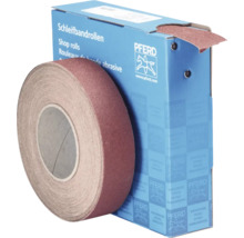 Schleifbandrolle mit Verpackung