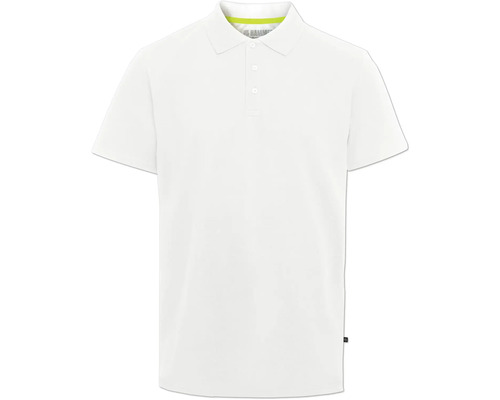 Weißes Poloshirt