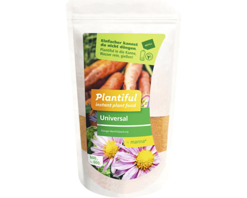 Plantiful Universal Nachfüllpackung für Pflanzendünger, 600 Gramm