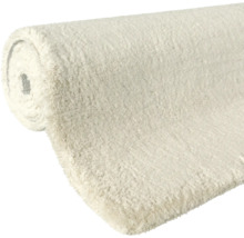Aufgerollter Teppich mit Flor