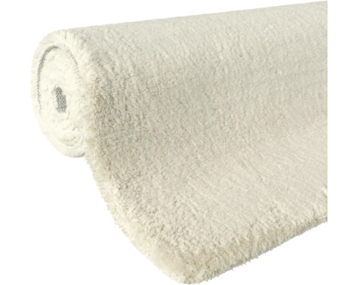 Aufgerollter Teppich mit Flor