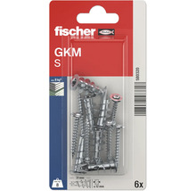 Fischer GKM S Gipskartondübel, 6er-Packung