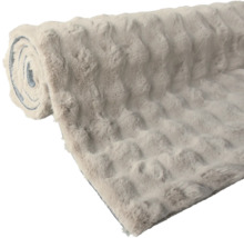 Gerollte, weiche Kuscheldecke für Heimtextilien
