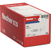 Fischer HM 5x65 H Hohlraumdübel, 45 Stück in Kartonverpackung