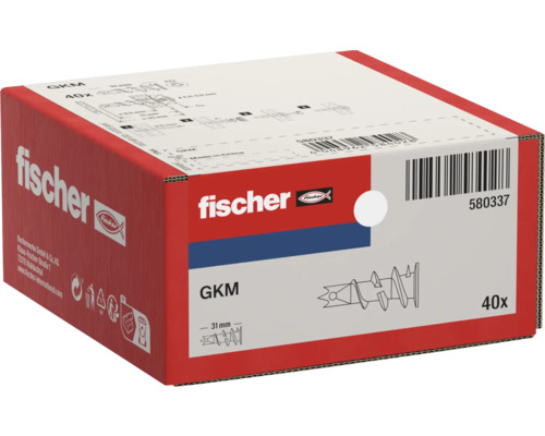 Fischer GKM Dübel, 40 Stück Packung