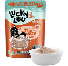 Lucky Lou Thunfischfilet mit Lachs Katzennahrung
