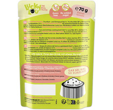 Lucky Lou Katzen-Snack mit Thunfisch und Shrimps, getreidefrei und ohne Zuckerzusatz