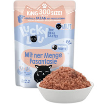 Lucky Lou Katzenfutter Geflügel und Fasan mit Preiselbeeren, 300 Gramm