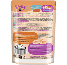 Informationen zur Zusammensetzung, Fütterungsempfehlung und Inhaltsstoffe des Katzenfutters