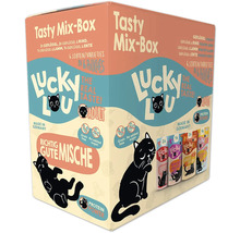 Lucky Lou Tasty Mix-Box für ausgewachsene Katzen