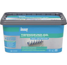 Knauf Tiefengrund Gel im Eimer, geeignet für saugende Untergründe