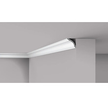 Deckenleiste aus Polystyrol an einer Wand