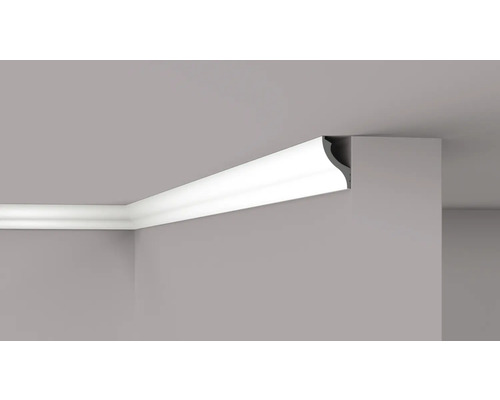 Stuckleiste an Wand und Decke