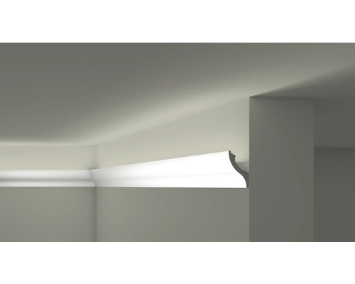 Stuckleiste an einer Wand und Decke