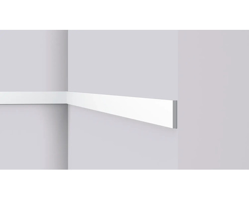 Sockelleiste an einer Wand