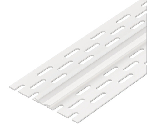 Kunststoff Lüftungsprofil für Fassadenverkleidung