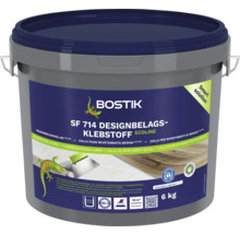 Bostik SF 714 Designbelagsklebstoff im Eimer, geeignet für Bodenbeläge
