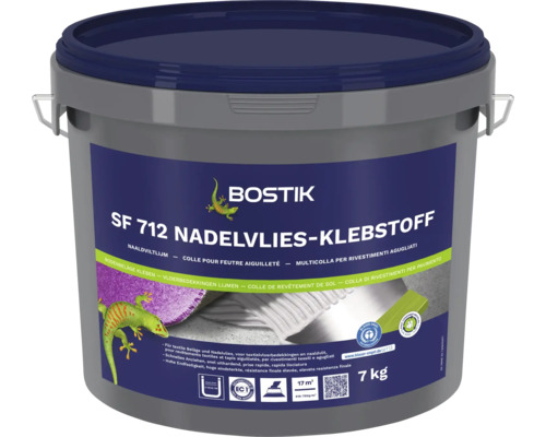 Bostik SF 712 Nadelvliesklebstoff 7 kg Bostik SF 712 Nadelvlies-Klebstoff im Eimer, geeignet zum Kleben von Bodenbelägen