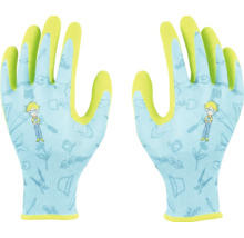 Zwei Gartenhandschuhe mit Motiv