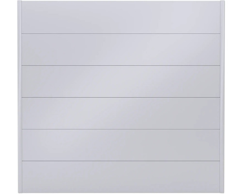 Garagentor mit horizontaler Paneelstruktur