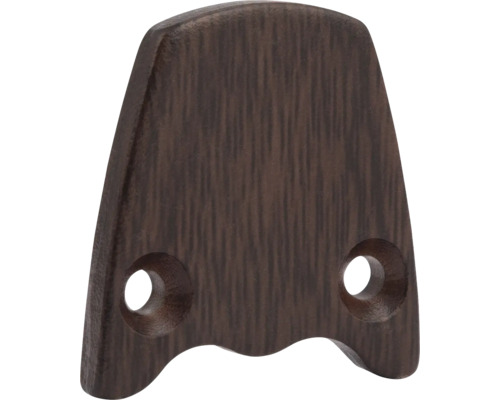 Holz-Türstopper mit zwei Bohrlöchern