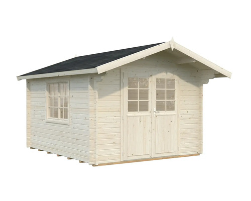 Gartenhaus aus Holz mit Fenster und Doppeltür