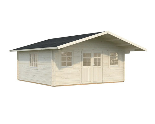 Gartenhaus mit Fenstern und Doppeltür