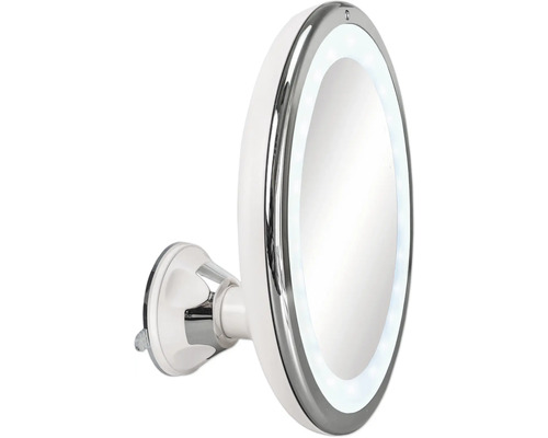 LED Kosmetikspiegel mit Saugnapf