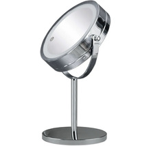 Kosmetikspiegel mit Standfuß und LED-Beleuchtung