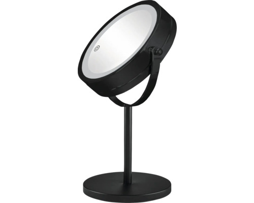 Schminkspiegel mit Standfuß und LED-Beleuchtung