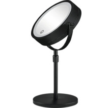 Schminkspiegel mit LED-Beleuchtung auf einem Standfuß