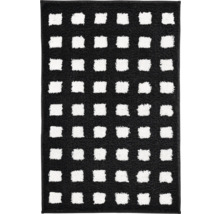 Quadratischer Teppich mit Punktmuster