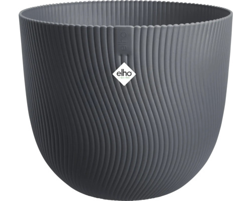 Gerippter Pflanztopf mit Elho Logo