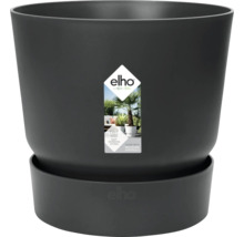 Dunkelgrauer Pflanztopf mit Bewässerungssystem von Elho