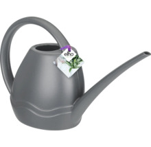 Graue Gießkanne aus Kunststoff