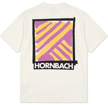 T-Shirt mit Hornbach Logo und farbigem Rechteckmuster