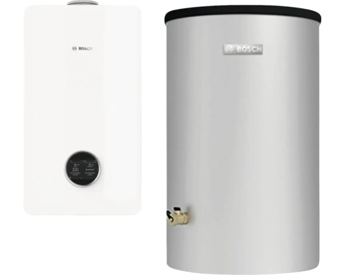 Bosch Warmwasserspeicher und Durchlauferhitzer