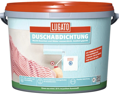 Lugato Duschabdichtung 4 kg Eimer Dusche Bad Abdichtung von Lugato