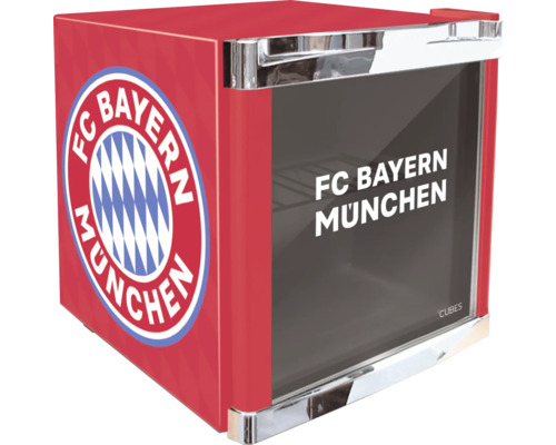 Kühlschrank Cubes BxHxT 43 x 51 x 47,5 cm Kühlteil 48 l Minikühlschrank mit FC Bayern München Logo