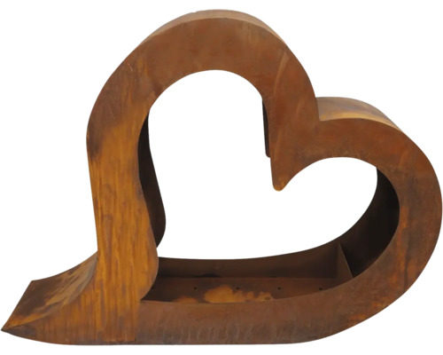 Herzförmige Dekoration aus Metall