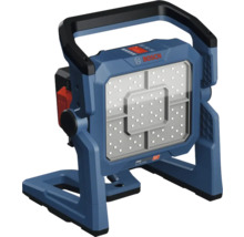 Bosch Logo. LED-Baustrahler mit Tragegriff und Standfuß.