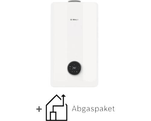 Bosch Logo mit zugehörigem Abgaspaket