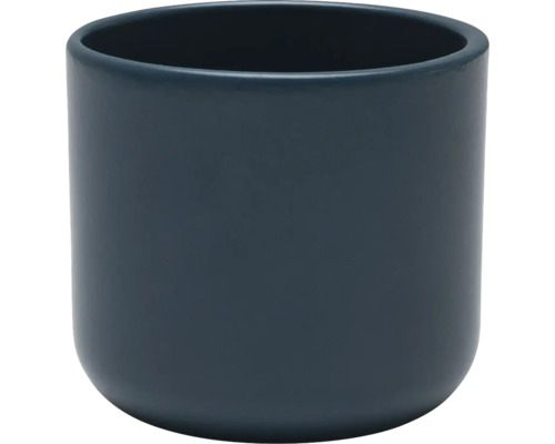 Zylindrischer Blumentopf aus Keramik