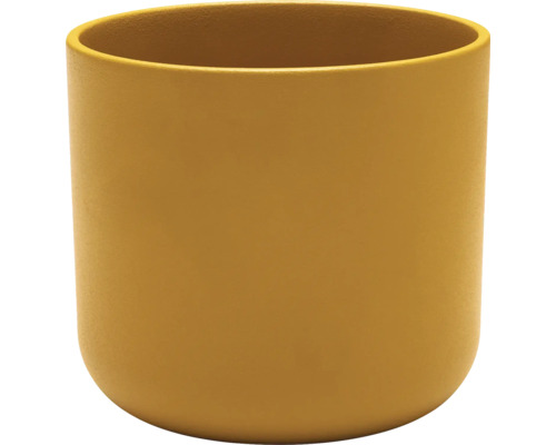 Zylinderförmiger Pflanztopf aus Keramik