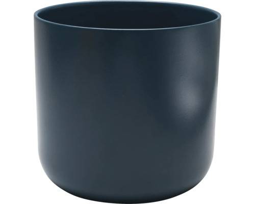 Zylindrischer Blumentopf aus Keramik